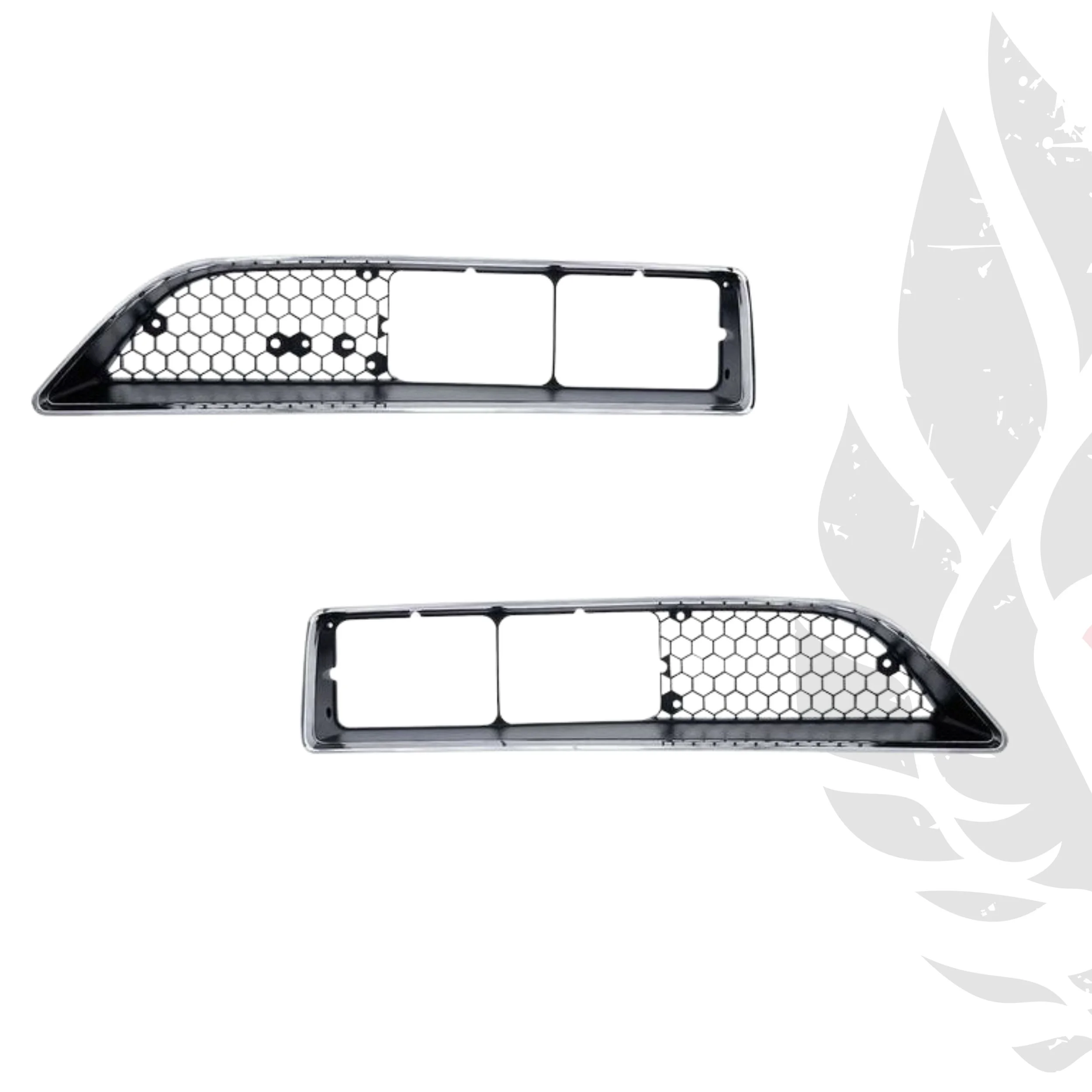 1970-71 Firebird Front Grill Assembly ; Argent Silver; LH/RH or